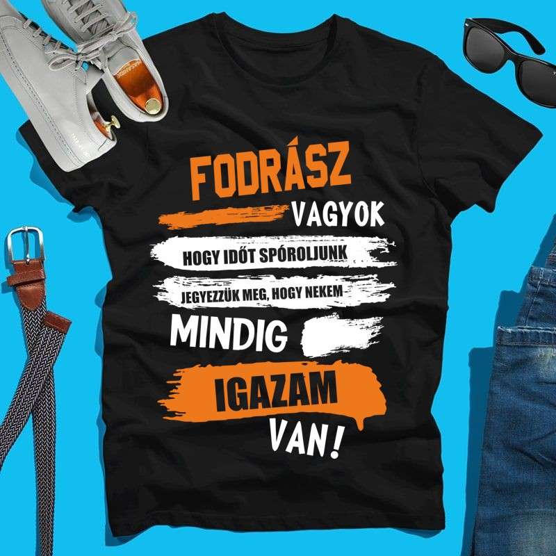 Férfi póló FODRÁSZ