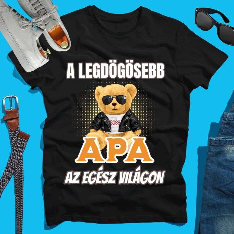Férfi póló A legdögösebb apa