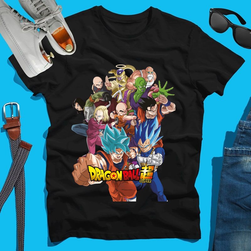 Férfi póló Dragon ball super karakter fan art