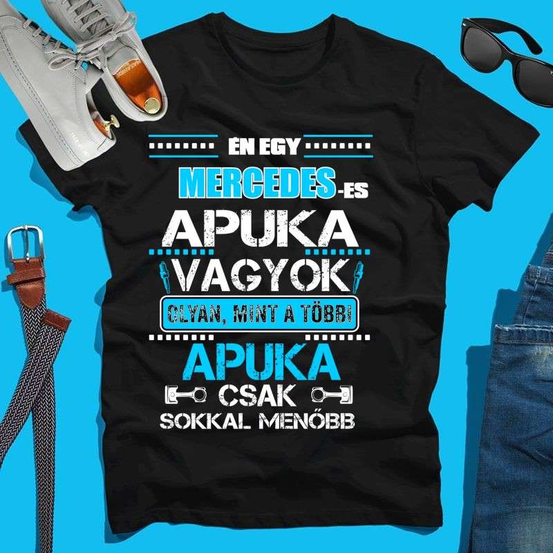 Férfi póló MERCEDES APUKA