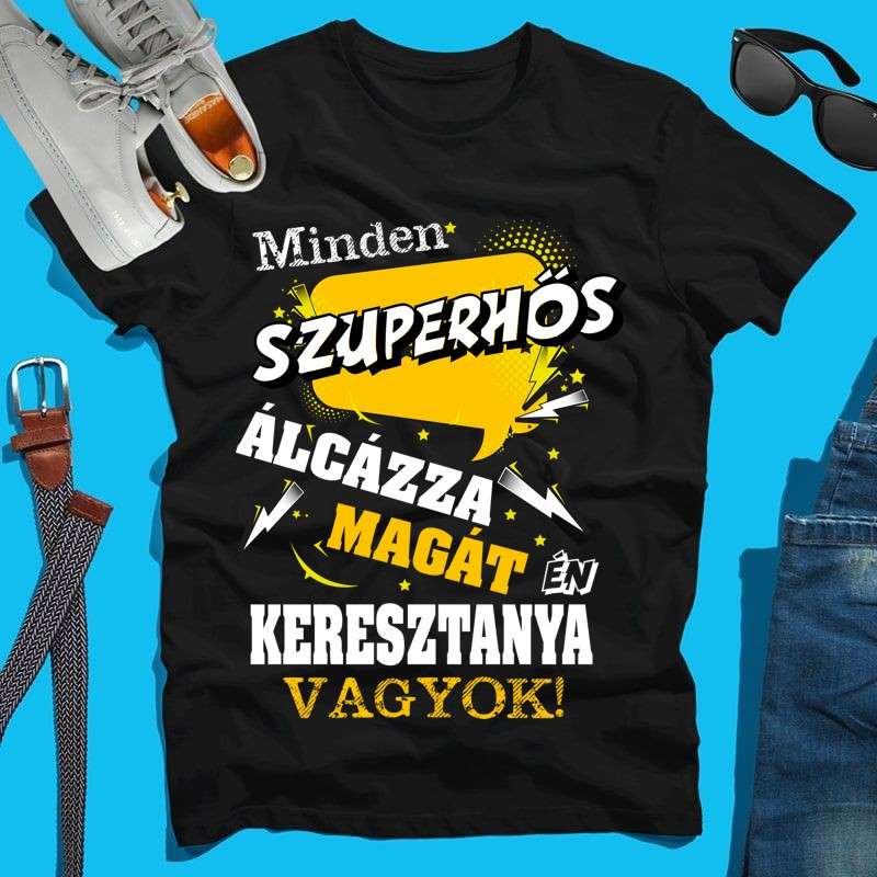 Férfi póló KERESZTANYA