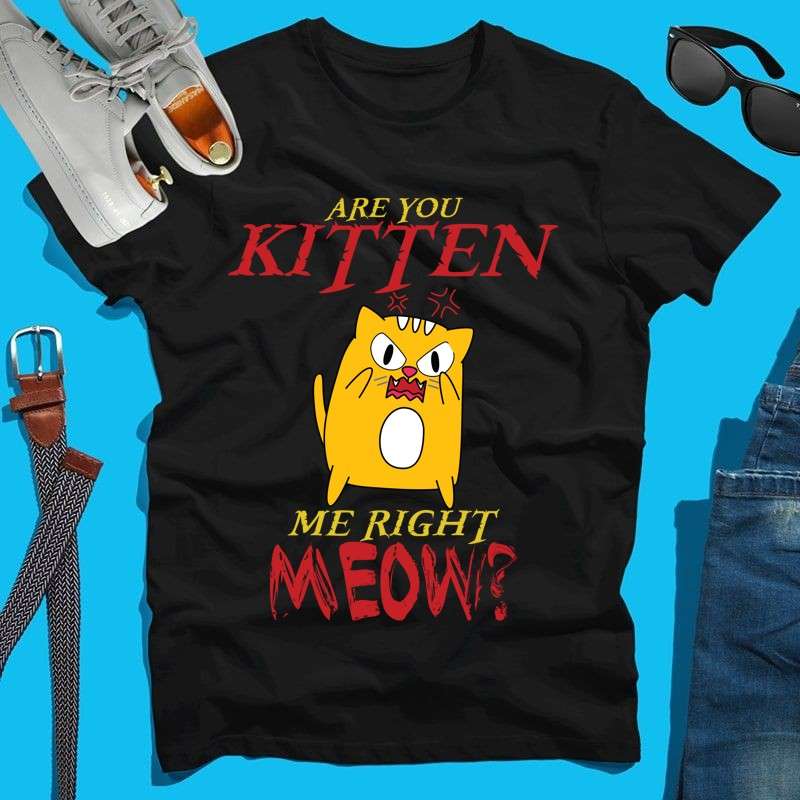 Férfi póló Are you kitten
