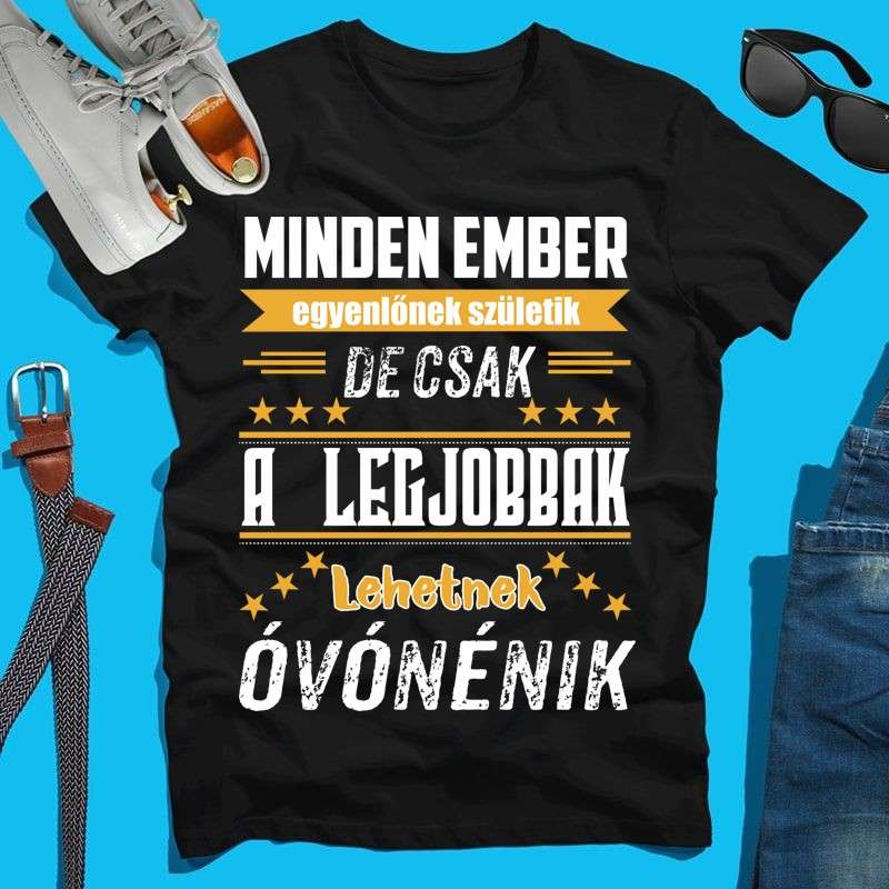 Férfi póló Óvónénik