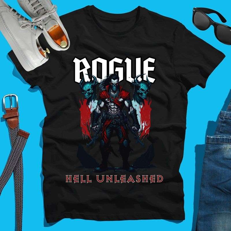 Férfi póló Rogue - diablo