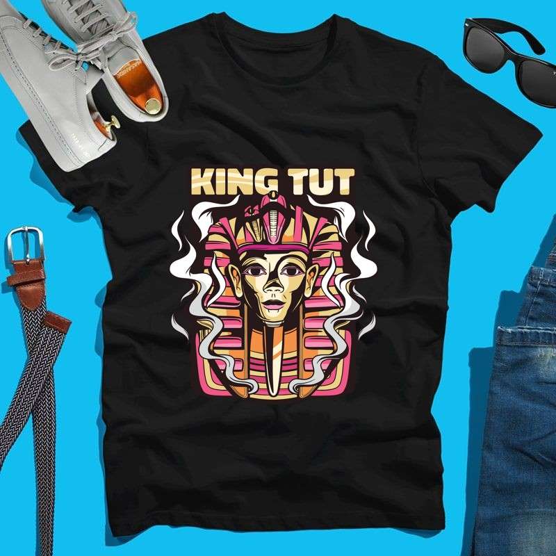 Férfi póló King tut