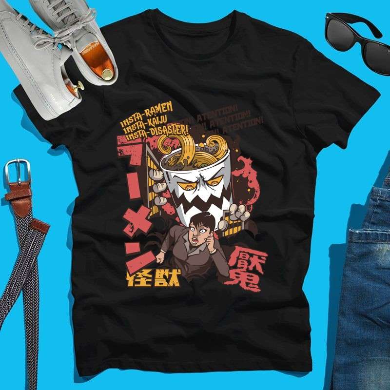 Férfi póló Insta ramen