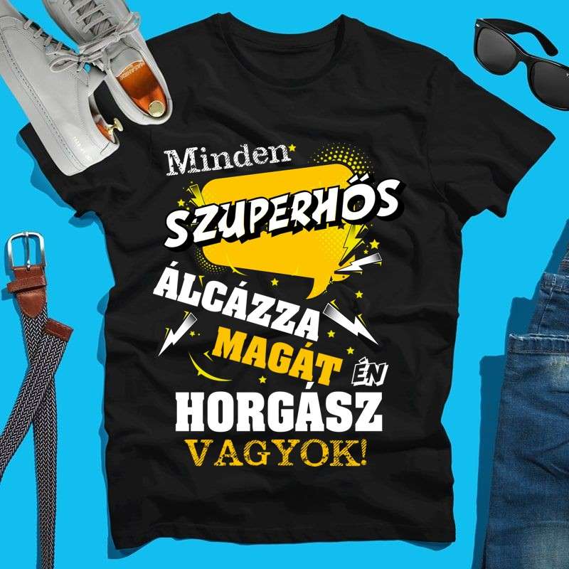 Férfi póló HORGÁSZ