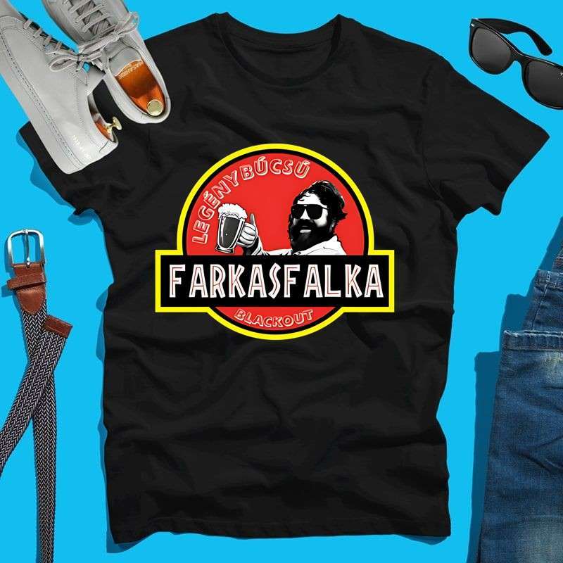 Férfi póló Farkasfalka