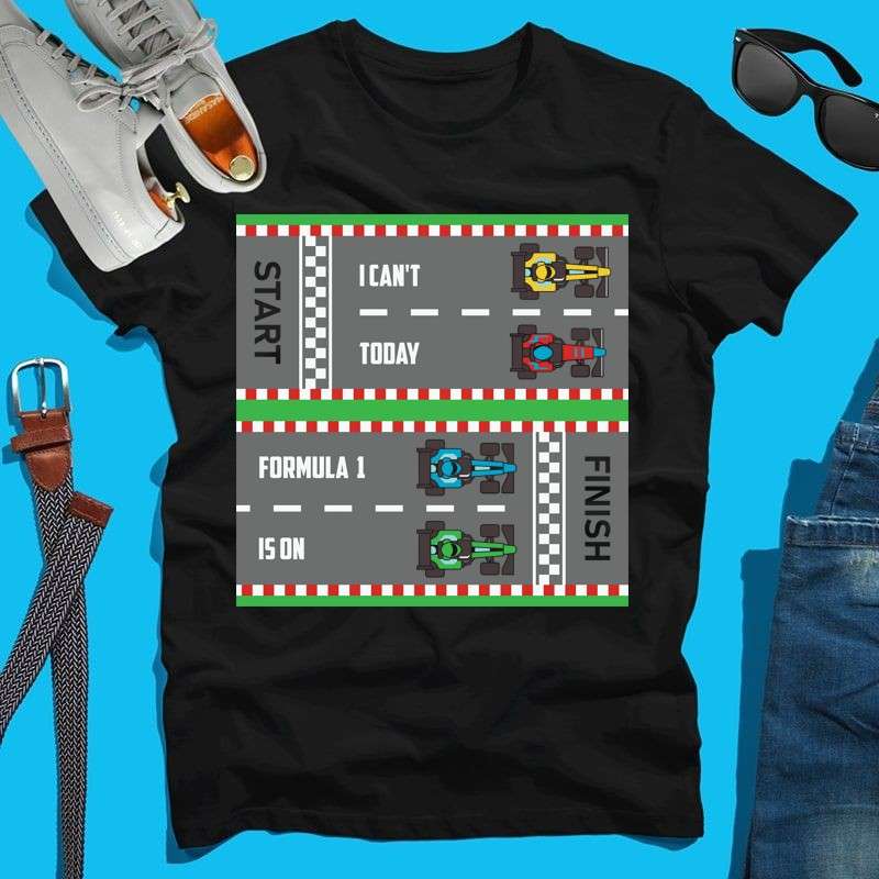 Férfi póló F1 is on