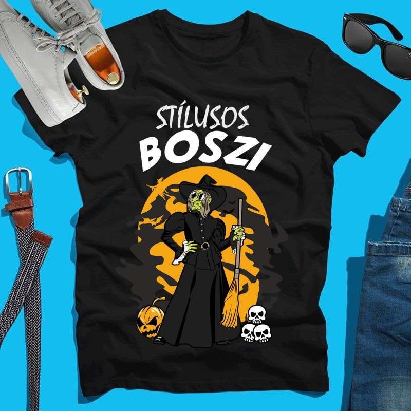 Férfi póló Stílusos boszi
