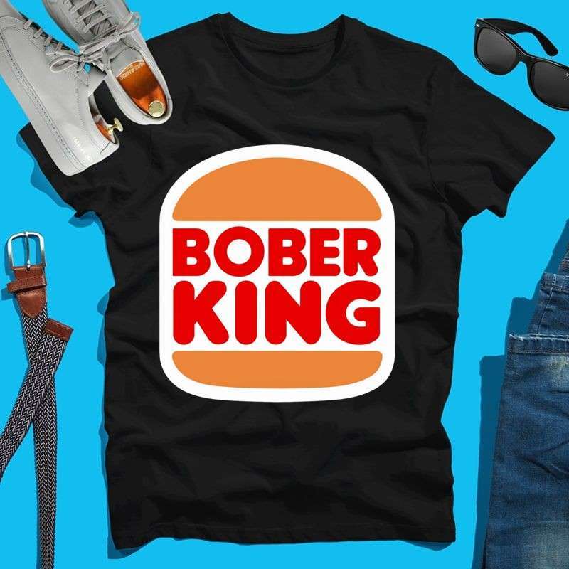 Férfi póló Bober king