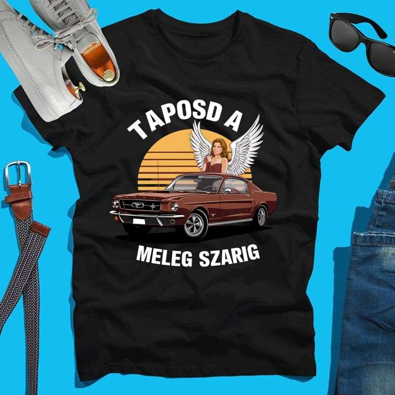 Férfi póló Taposd a meleg szarig