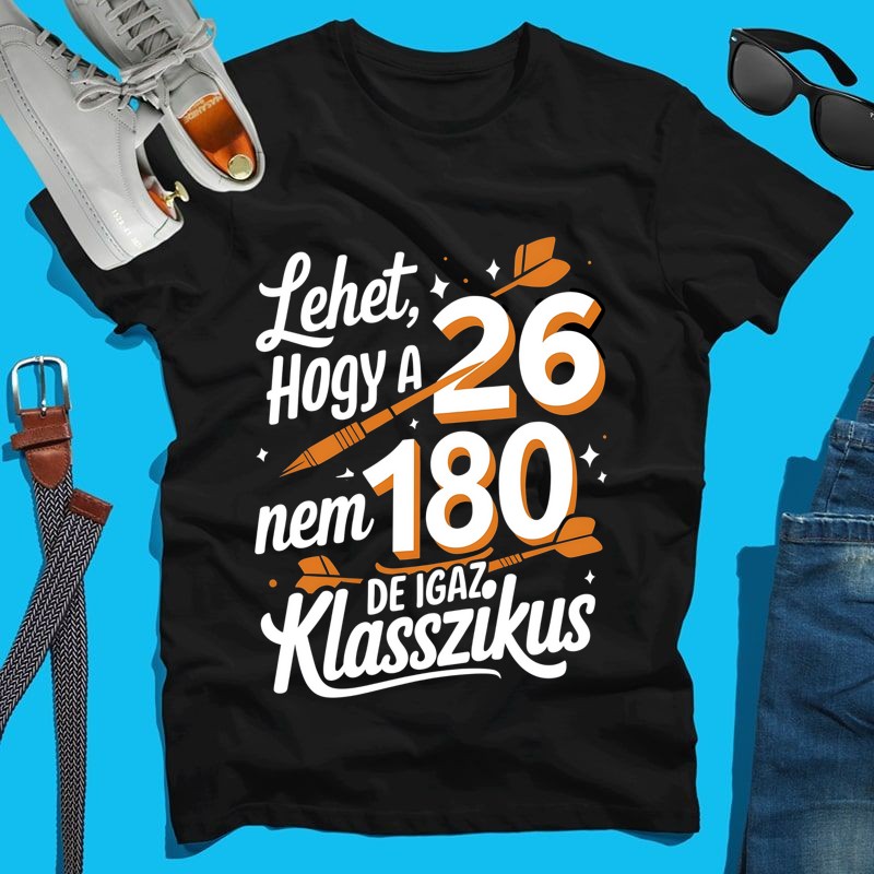 Férfi póló Lehet hogy 26