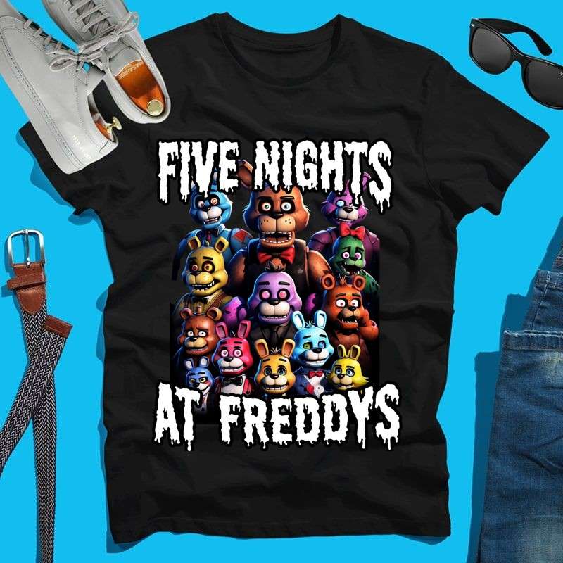 Férfi póló Five nights