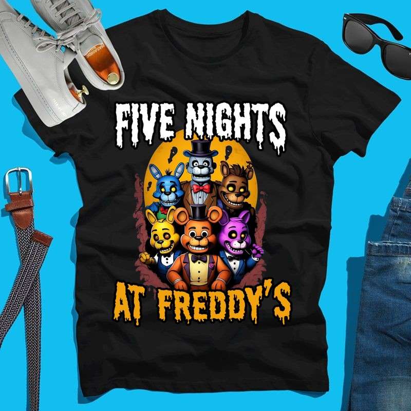 Férfi póló Five nights