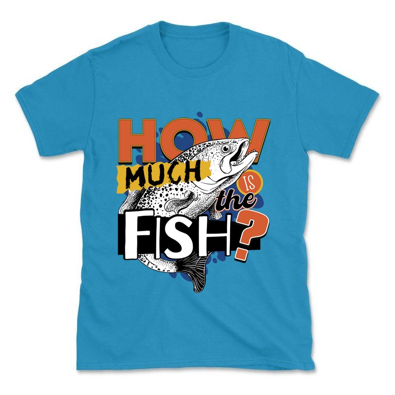Férfi póló How much is the fish