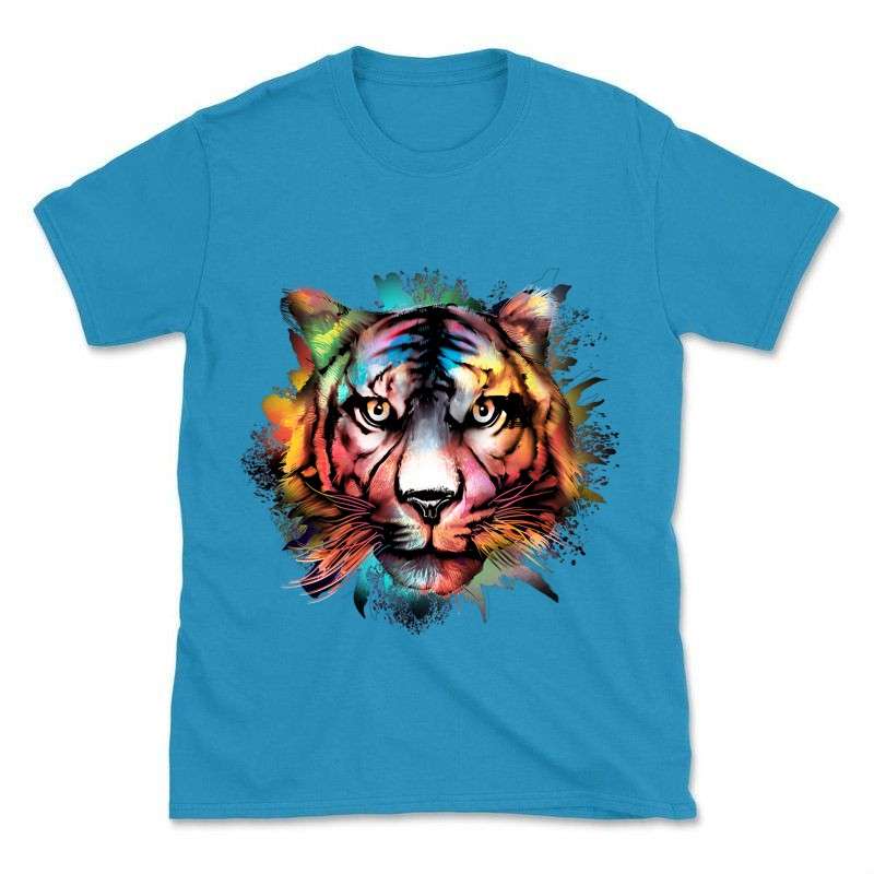 Férfi póló Tigris minta art