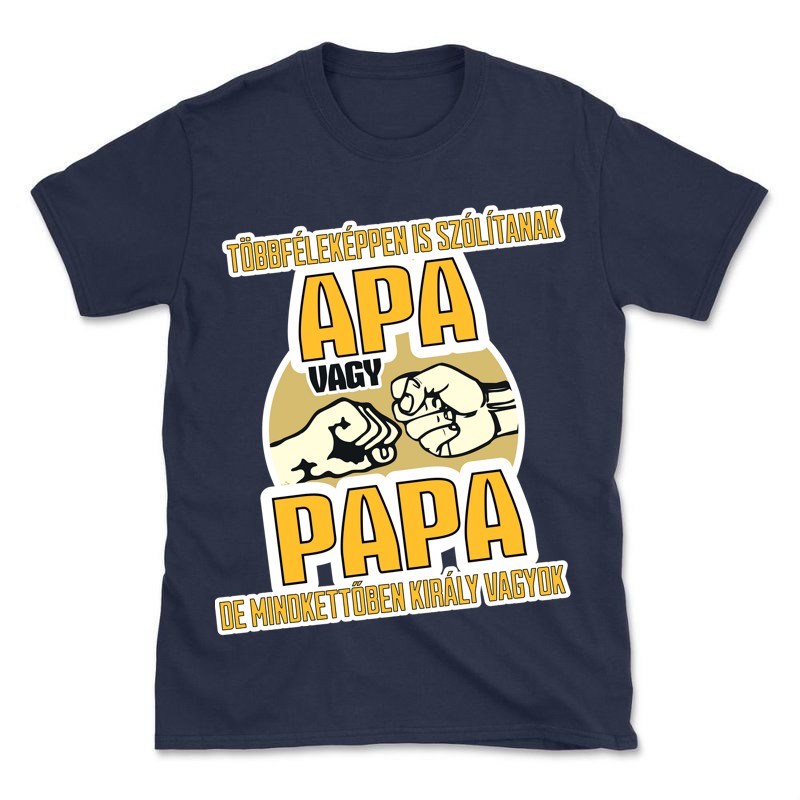 Férfi póló Többféleképpen is szólítanak APA vagy papa