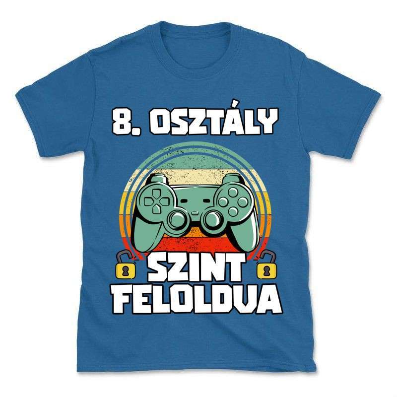 Férfi póló 8. osztály szint feloldva