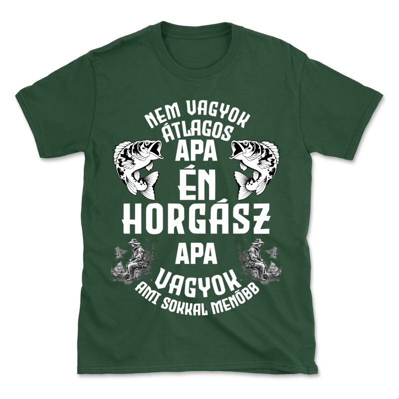 Férfi póló Horgász apa