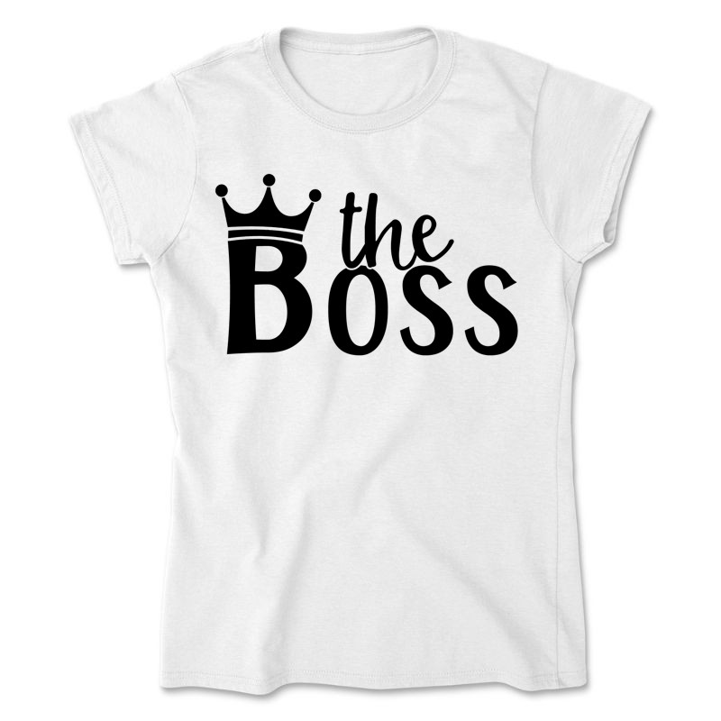 Női póló The boss