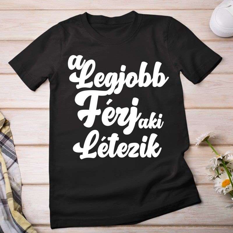 Női póló A legjobb férj