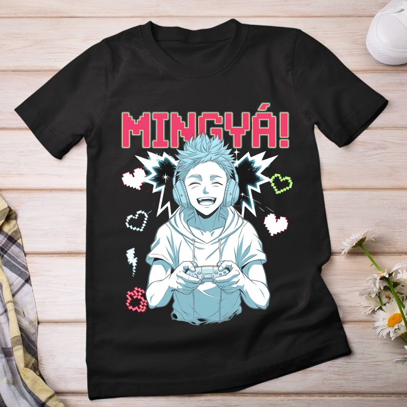 Női póló Mingyá anime style