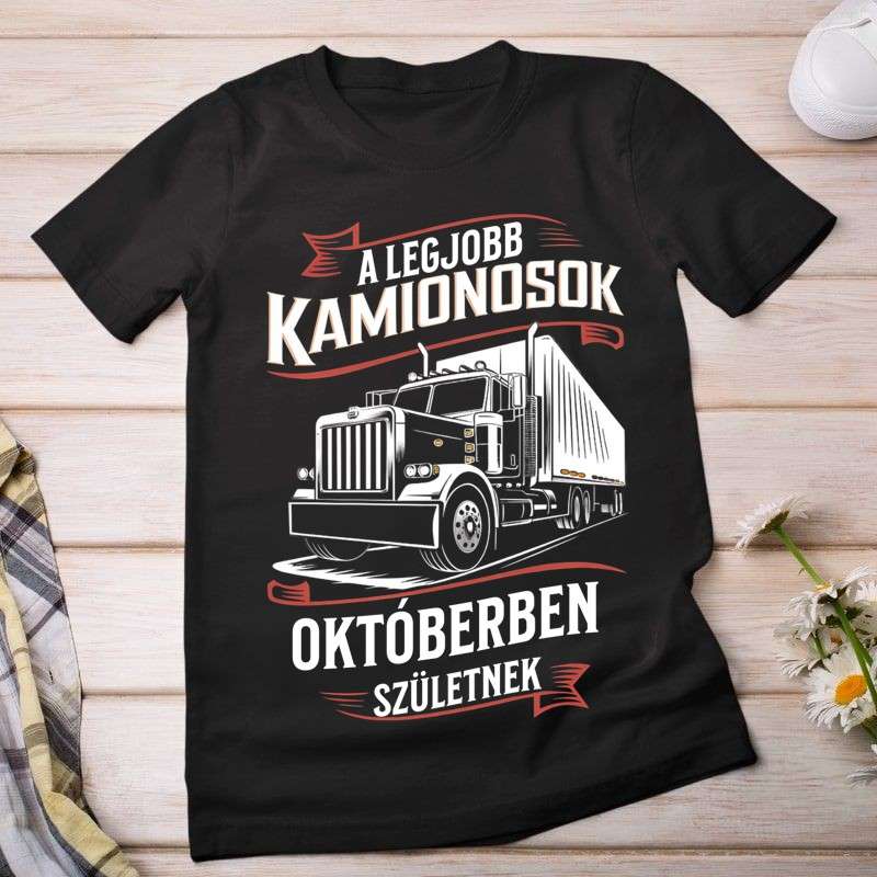 Női póló A legjobb kamionosok