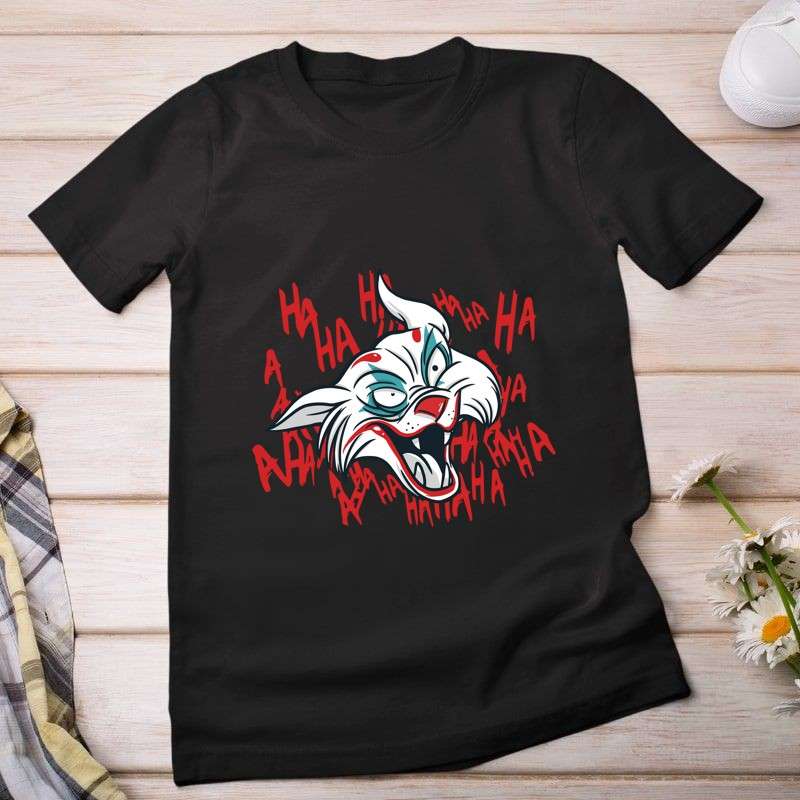 Női póló Joker Cat