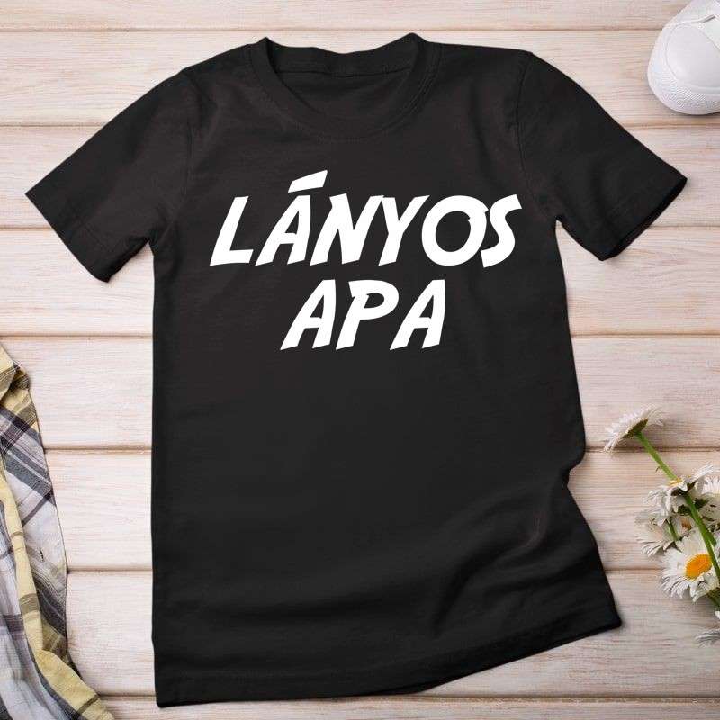 Női póló Lányos apa 1