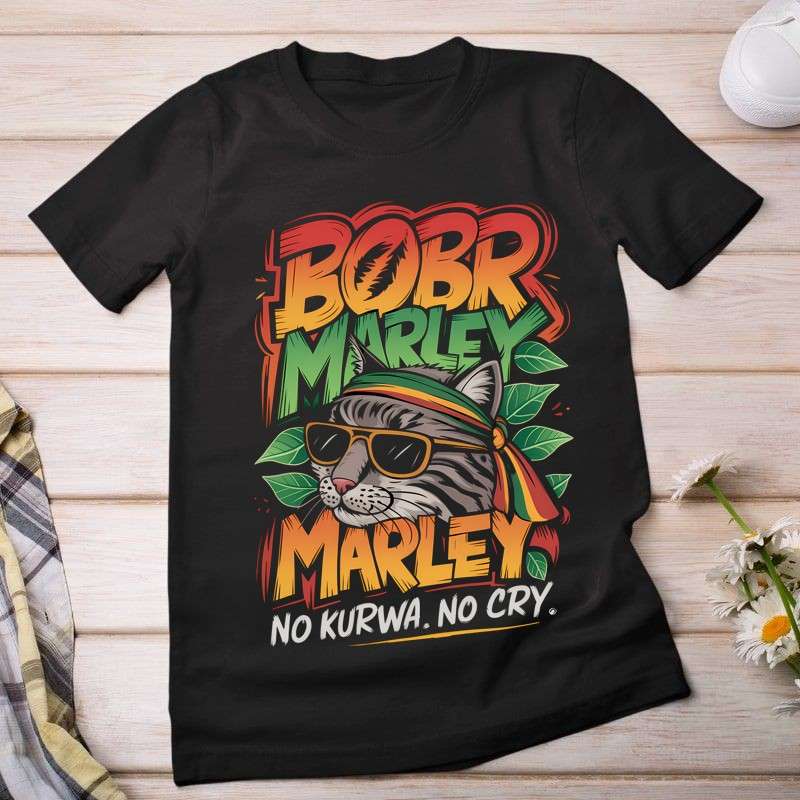 Női póló Bobr marley macskás