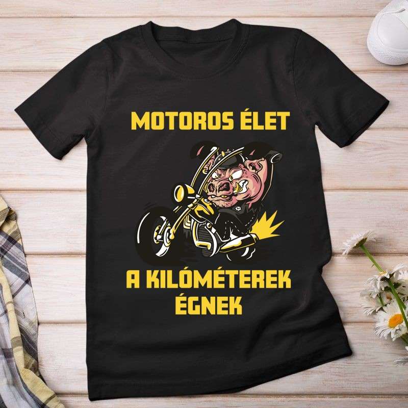 Női póló Motoros élet