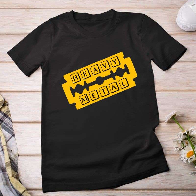 Női póló Heavy Metal