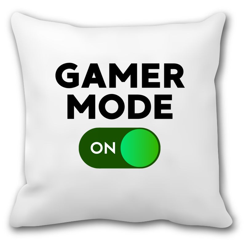 Párna Gamer mode on | Gamer játékfüggő