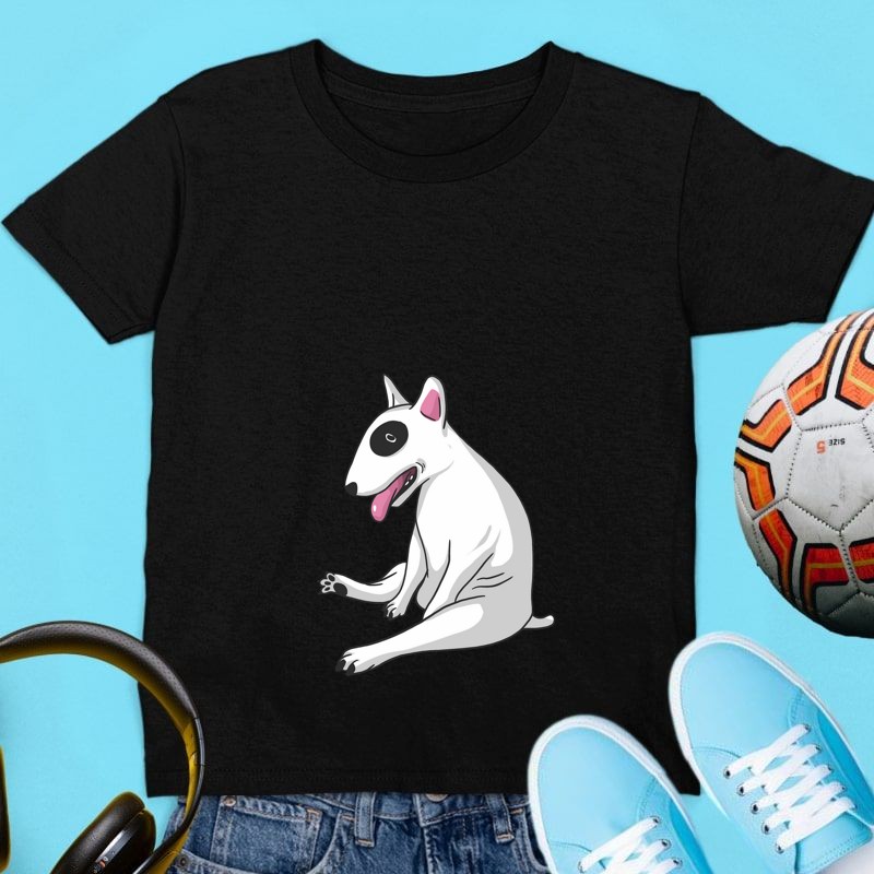 Gyerek póló Bullterrier kutya