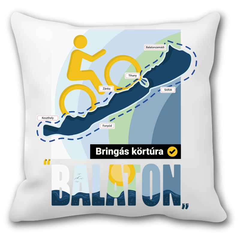 Párna Balaton körbetekerés