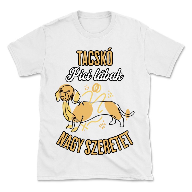 Gyerek póló Tacsi Pici lábak