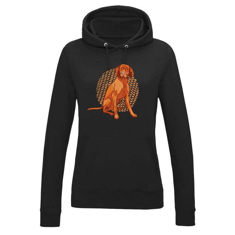 Női kapucnis pulóver Magyar Vizsla Dog