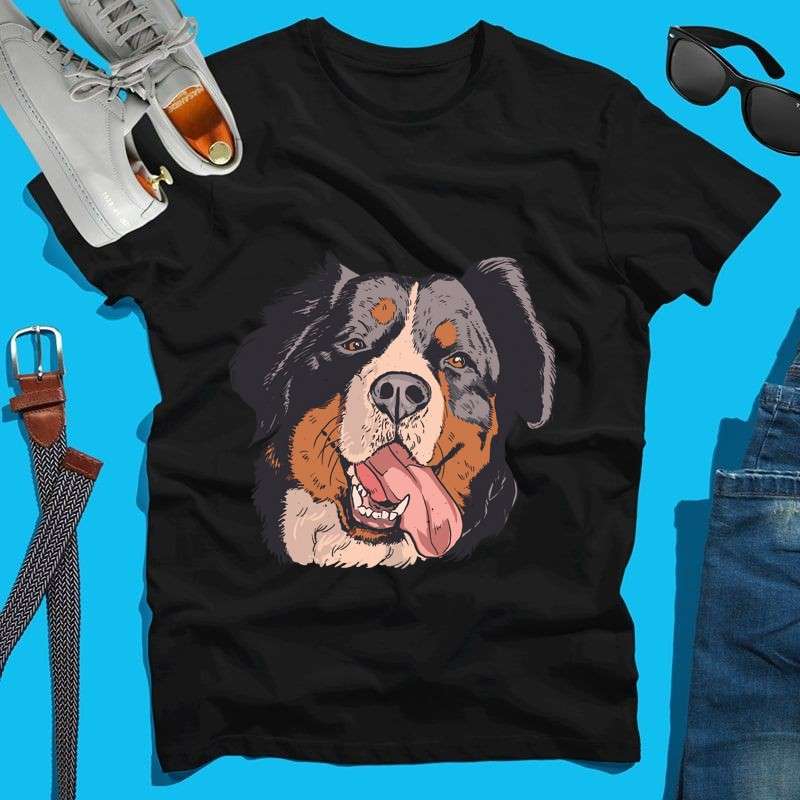 Férfi póló Bernese Mountain Dog