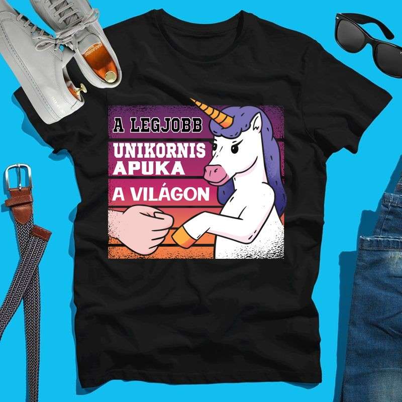 Férfi póló UNIKORNIS APA