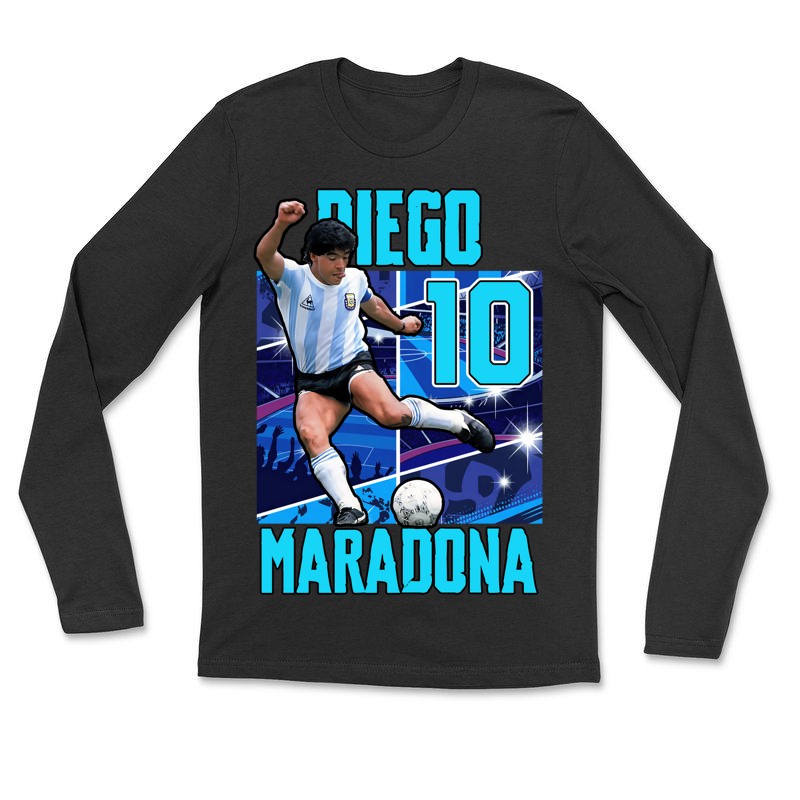 Hosszú ujjú póló (unisex) Maradona Tribute