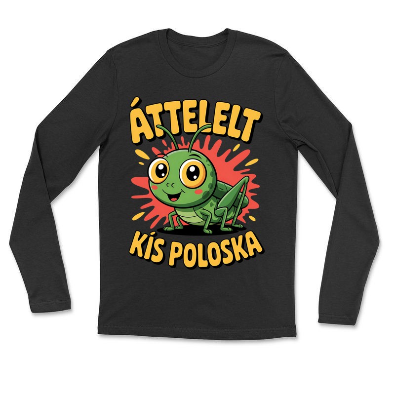 Hosszú ujjú póló (unisex) Áttelelt kis poloska