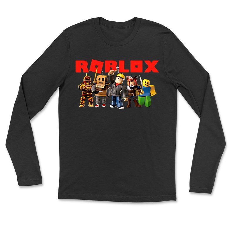 Hosszú ujjú póló (unisex) roblox karakterek