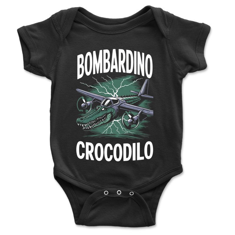 Baba body Bombardino Crocodilo Italian Brainrot meme