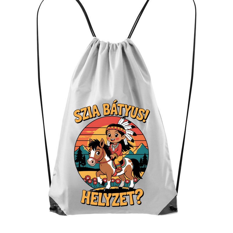 Hátizsák Szia bátyus! helyzet? retro