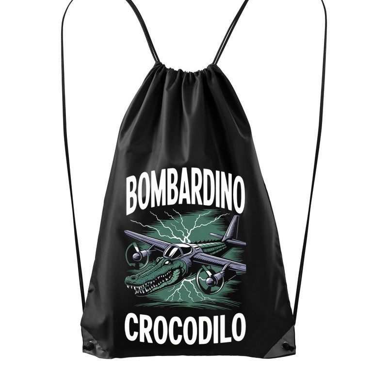 Hátizsák Bombardino Crocodilo Italian Brainrot meme