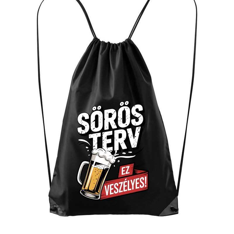 Hátizsák Sörös terv ez veszélyes