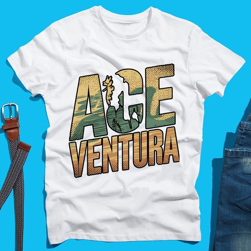 Férfi póló Ace Ventura