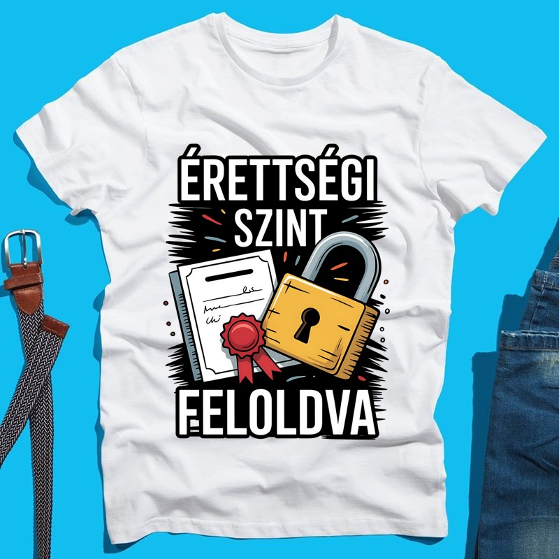 Férfi póló Érettségi szint feloldva