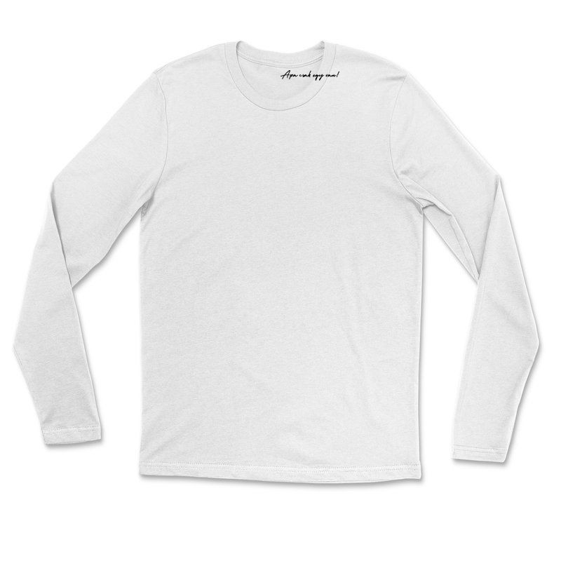 Hosszú ujjú póló (unisex) Apa csak egy van
